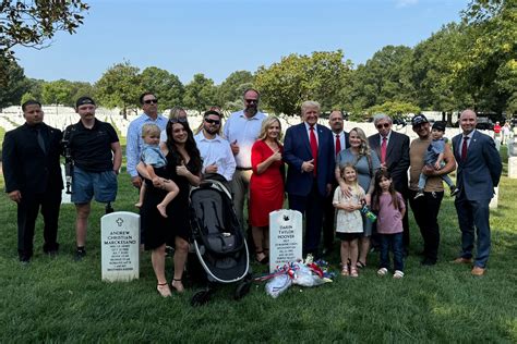 viral scandal cemetery|See video Trump campaign posted of controversial Arlington visit.